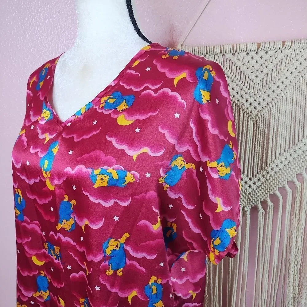 Winnie the Pooh | Satin‎ Sleep Dress Small - Picture 2 of 6